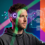 Man using LLM with FileMaker - Abstract