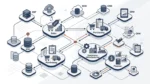 Mapping how information flows between manufacturing departments and systems