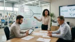 Manufacturing team standardizing multiple workflow paths into one process