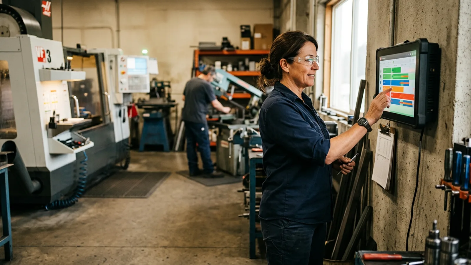 Production Scheduling for Job Shops: When the Whiteboard Stops Working